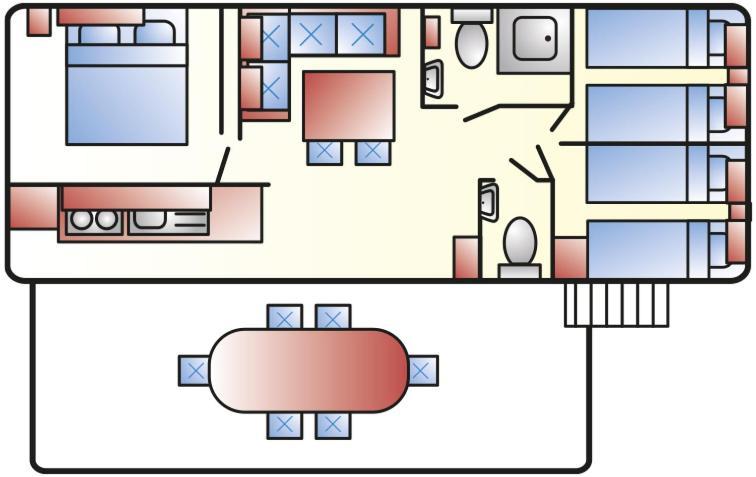 Albatross Mobile Homes On Valamar Camping Lanterna Тар Экстерьер фото