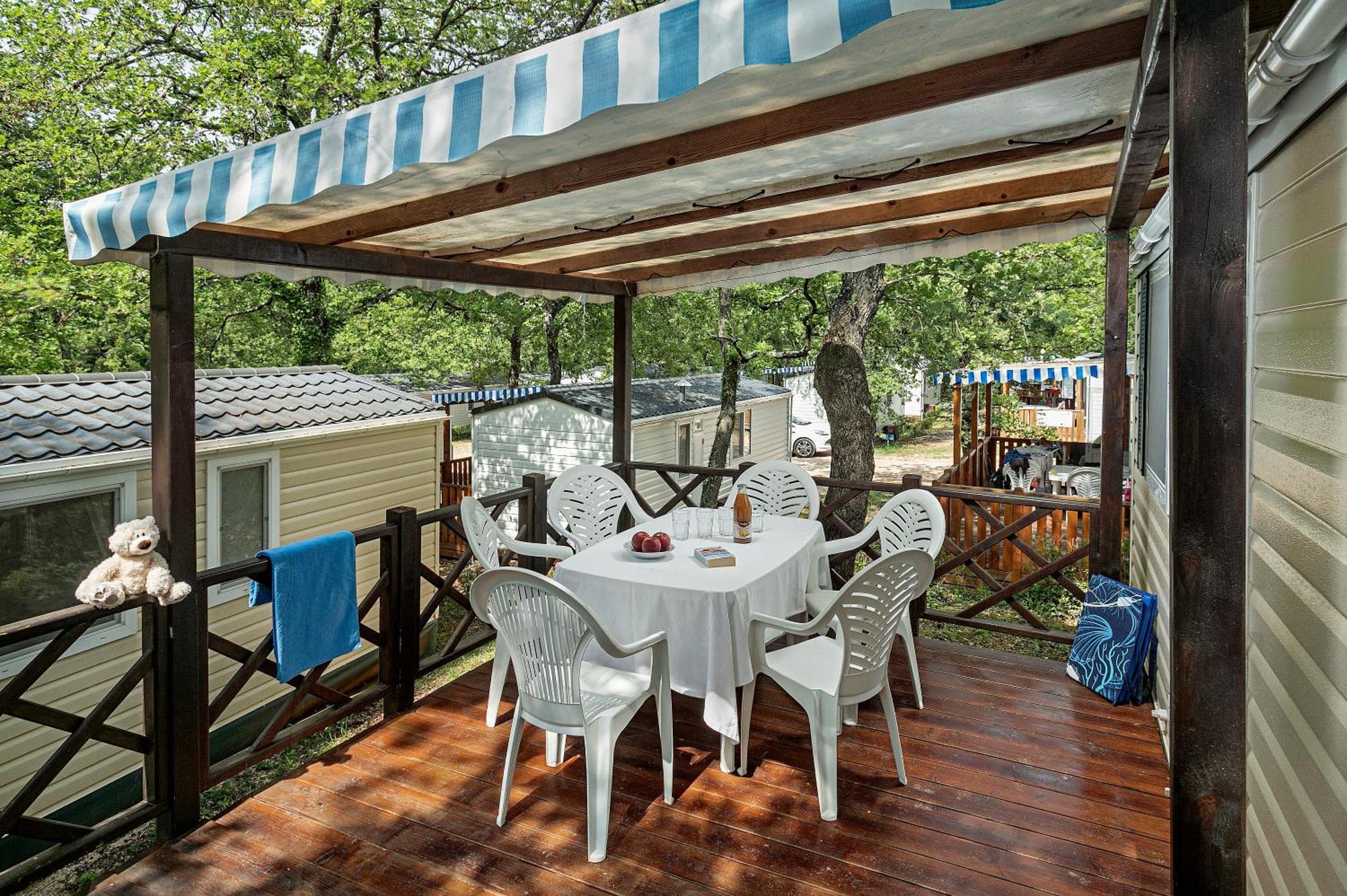 Albatross Mobile Homes On Valamar Camping Lanterna Тар Экстерьер фото